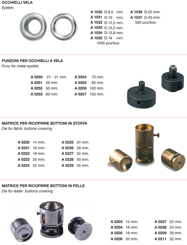 Bottoni Attrezzature - Buttons 2